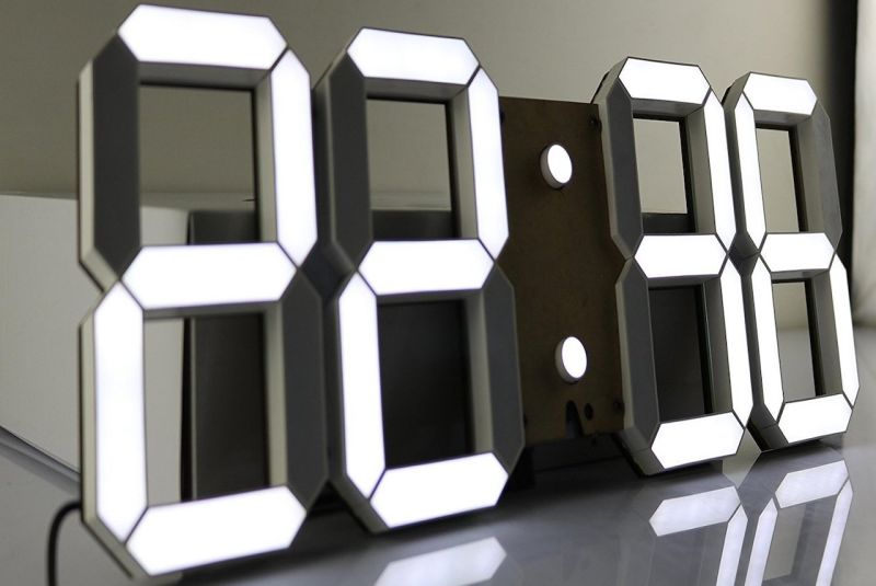 Pinty Oversized LED Clock | $80 | Amazon